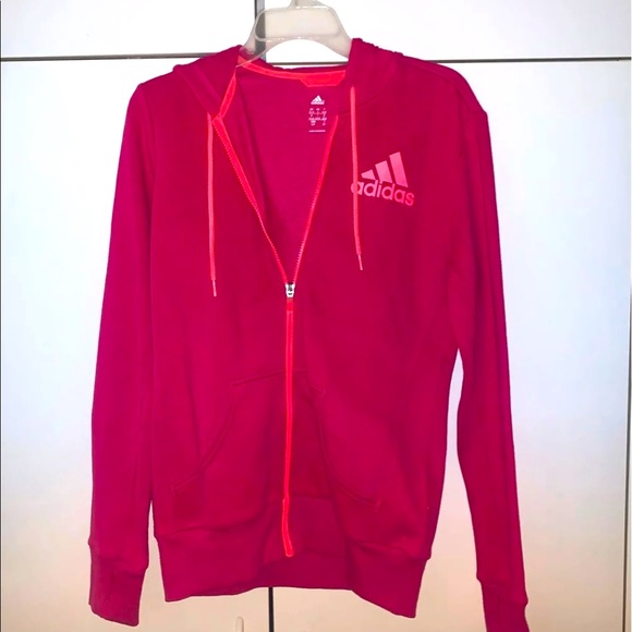 (NEW) Adidas Track Jacket zip up hoodie - size S - Picture 8 of 8